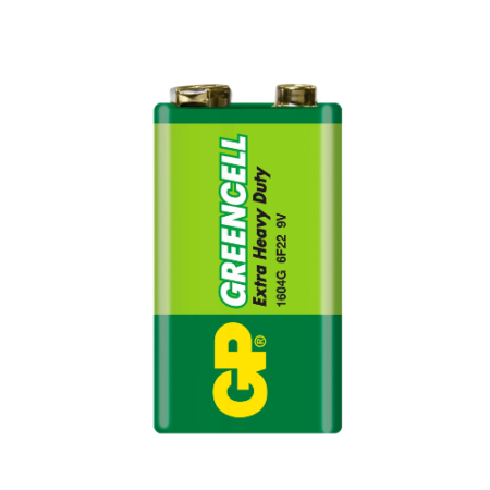 Pila Batería Cuadrada GP Greencell 9v