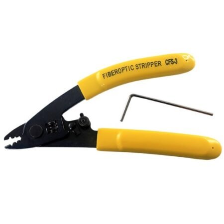Pinza pelacable de fibra óptica, de 3 pasos