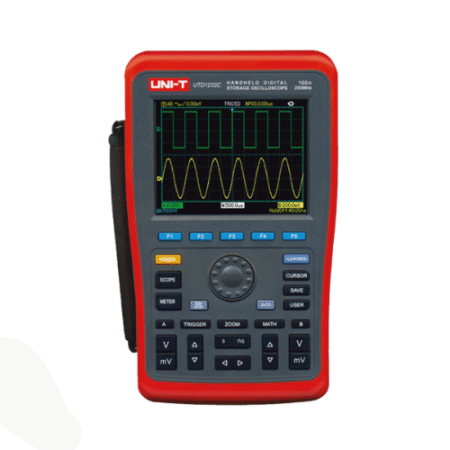 Osciloscopio Digital Portátil 200MHz UTD-1202C