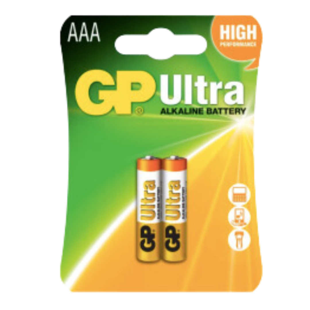 Pila AAA Alcalina Ultra 1.5V GP