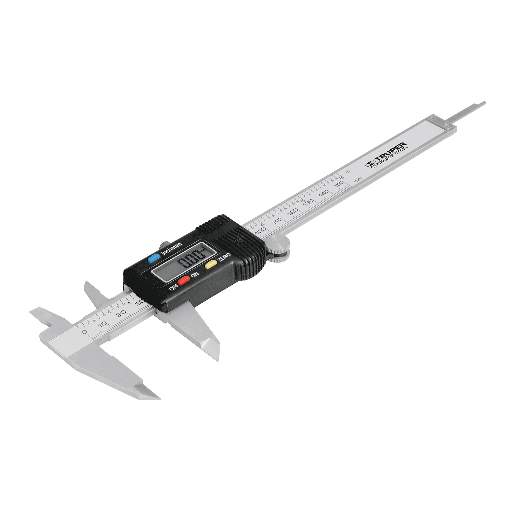 Prestigio componente código Morse Calibrador Pie de Rey Digital de Escala en Pulgadas y Metrico 14388 – La  Red Electrónica