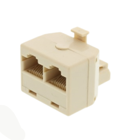 TE 1 PLUG A 2 JACK RJ11