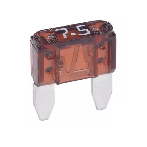 FUSIBLE DE CARRO 7.5 AMP MINI - paquete x10