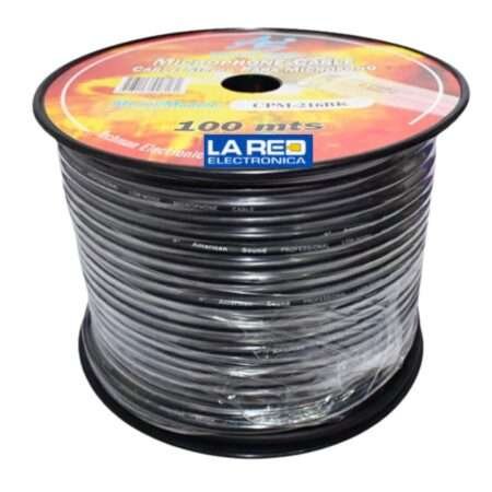 Cable stereo Color Negro Calibre 2X20