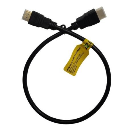 Cable HDMI Versión 1.4 Macho - Macho 0.5 Cm