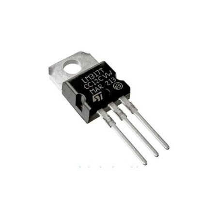 El LM317T es un regulador de voltaje ajustable de 1.25 V a 37 V, con salida hasta 1.5 A, ideal para fuentes variables y circuitos de baja o media potencia.