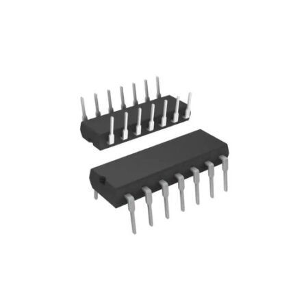 El LM324 es un circuito integrado con 4 amplificadores operacionales, ideal para amplificación y filtrado de señales en aplicaciones analógicas.