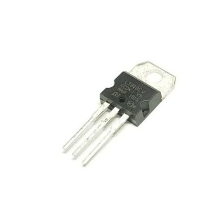 El LM7818 es un regulador de voltaje lineal de 18 V fijo, con hasta 1 A de salida, ideal para aplicaciones que requieren un voltaje estable de 18 V.