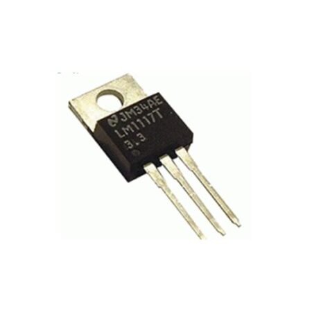 El LM1117T es un regulador LDO de 800 mA en TO-220, con baja caída de voltaje, disponible en versiones fijas y ajustables, ideal para electrónica.