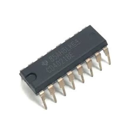 El CD4021 es un registro de desplazamiento CMOS de 8 bits que convierte entradas paralelas en salida serie para transmisión eficiente de datos digitales.