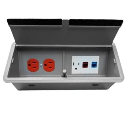 Grommet o Caja de Conectividad Doble + Modulos