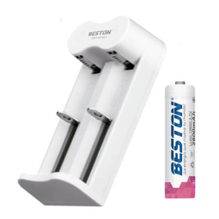 Cargador Beston LI-ION BST-M7001+ Pila18650 2600mAh