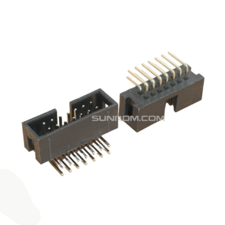 Conector Header caja 14 pin Angulo