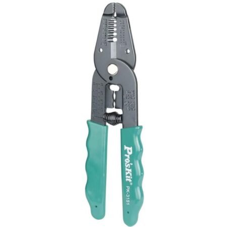 Pelacable Cortafrio y Ponchadora 7 en 1 8PK-3161 Proskit