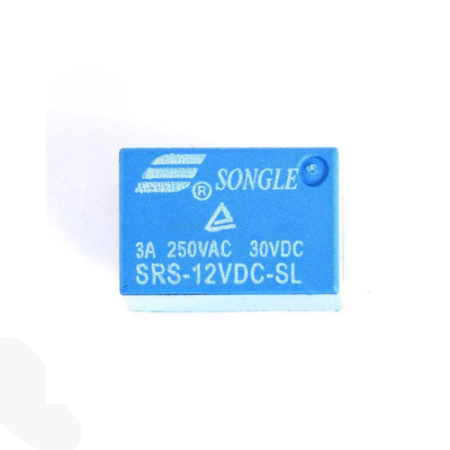 RELE 12V-3AMP 6 PINES