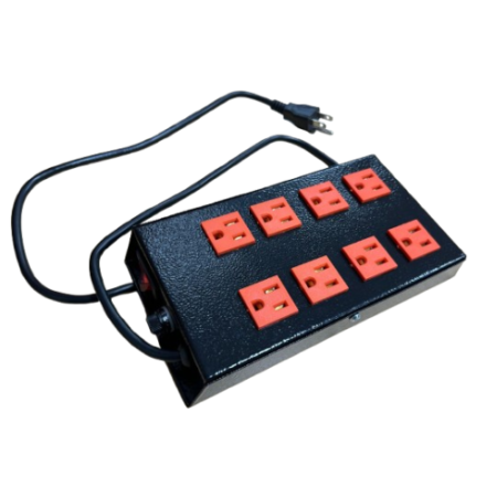 Multitoma Metálica 8 Salidas X 1 Mtr